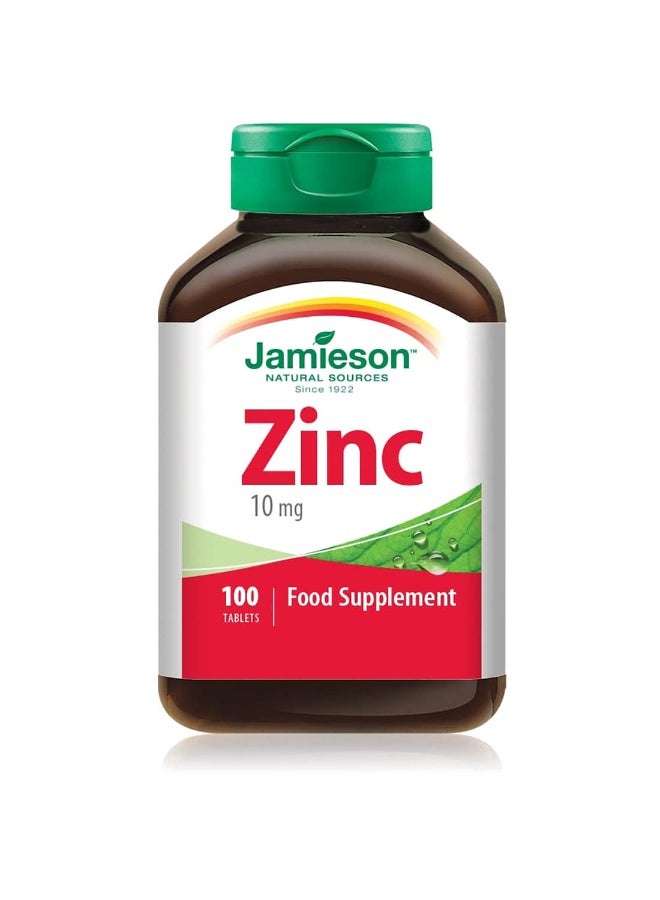 Jamieson Zinc 10 mg 100 Tablets - Image 2